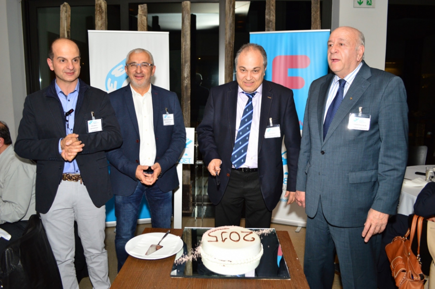 Σε εγκάρδιο κλίμα η κοπή της πίτας του Ελληνικού Συνδέσμου Ετικετοποιών (ΕΛΣΕΤ)