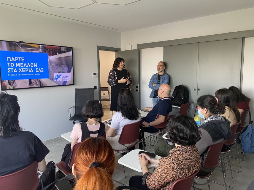 Visit from the Public Vocational Training Institute of Sindos