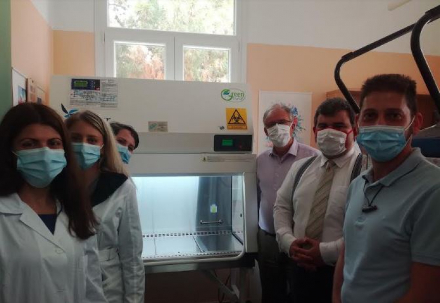 Our offer to Syros Hospital reached to its destination